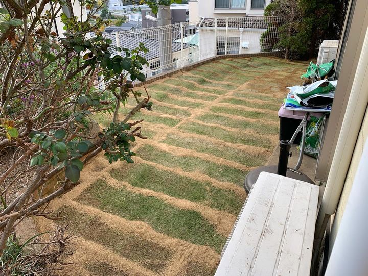 芝生の庭リノベーション | 横浜市