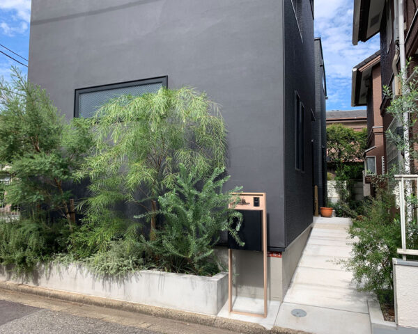 新築の外構プランと植栽 | 杉並区